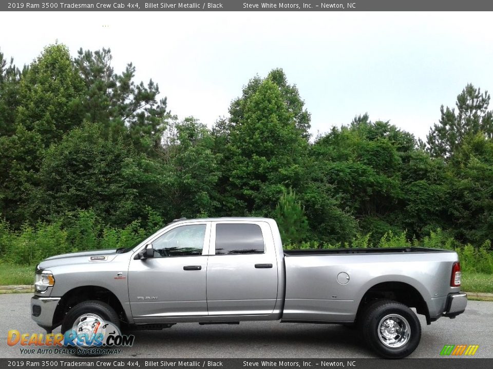 Billet Silver Metallic 2019 Ram 3500 Tradesman Crew Cab 4x4 Photo #1