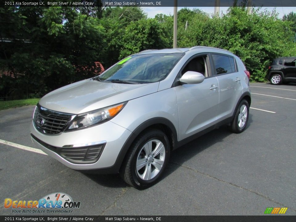 2011 Kia Sportage LX Bright Silver / Alpine Gray Photo #2