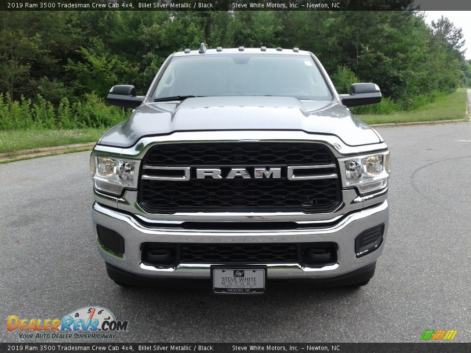 Billet Silver Metallic 2019 Ram 3500 Tradesman Crew Cab 4x4 Photo #3