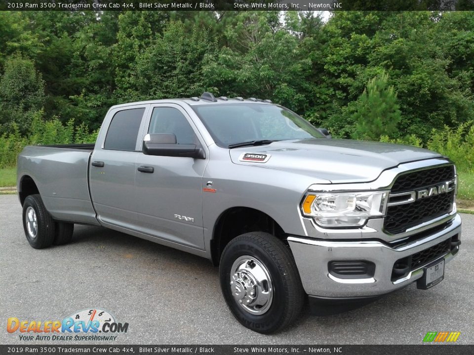 Billet Silver Metallic 2019 Ram 3500 Tradesman Crew Cab 4x4 Photo #4