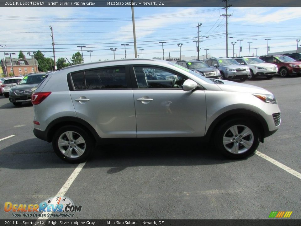 2011 Kia Sportage LX Bright Silver / Alpine Gray Photo #5