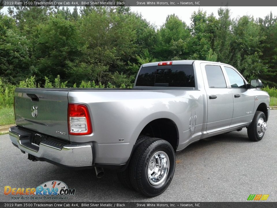 2019 Ram 3500 Tradesman Crew Cab 4x4 Billet Silver Metallic / Black Photo #6
