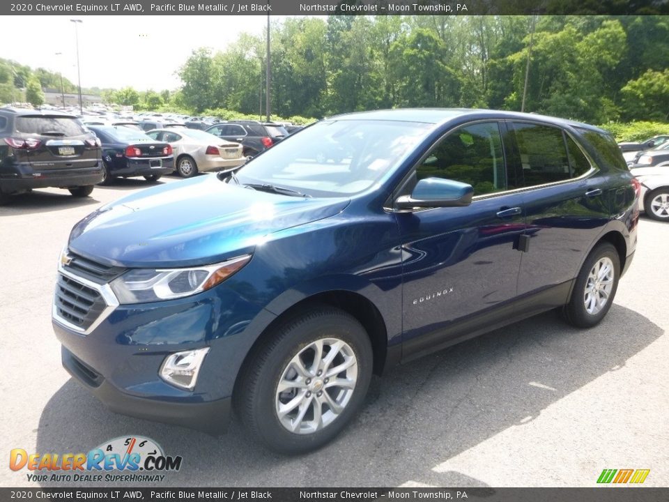 2020 Chevrolet Equinox LT AWD Pacific Blue Metallic / Jet Black Photo #1