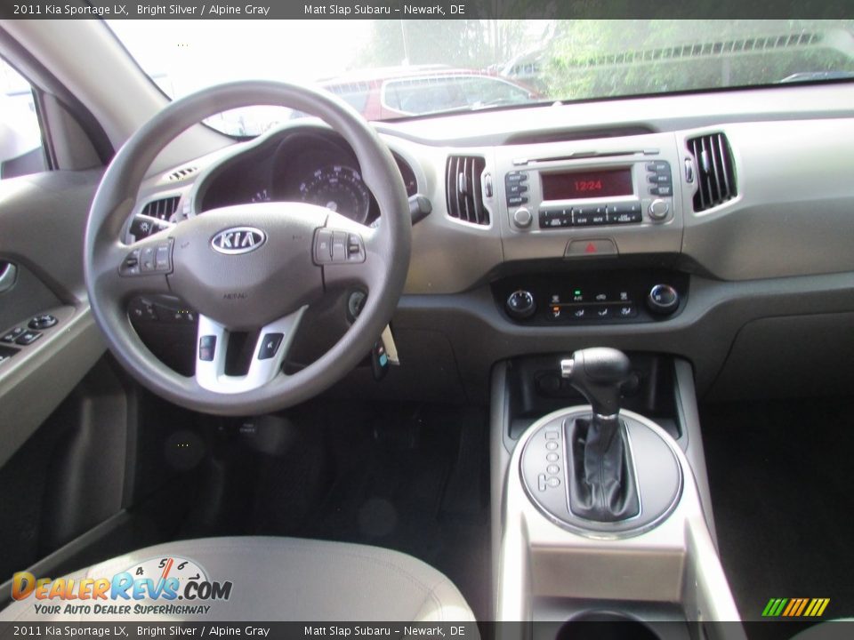 2011 Kia Sportage LX Bright Silver / Alpine Gray Photo #10