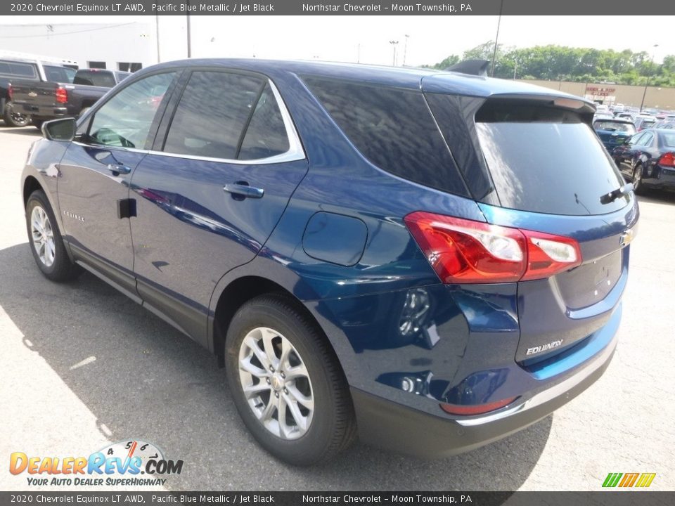 2020 Chevrolet Equinox LT AWD Pacific Blue Metallic / Jet Black Photo #3