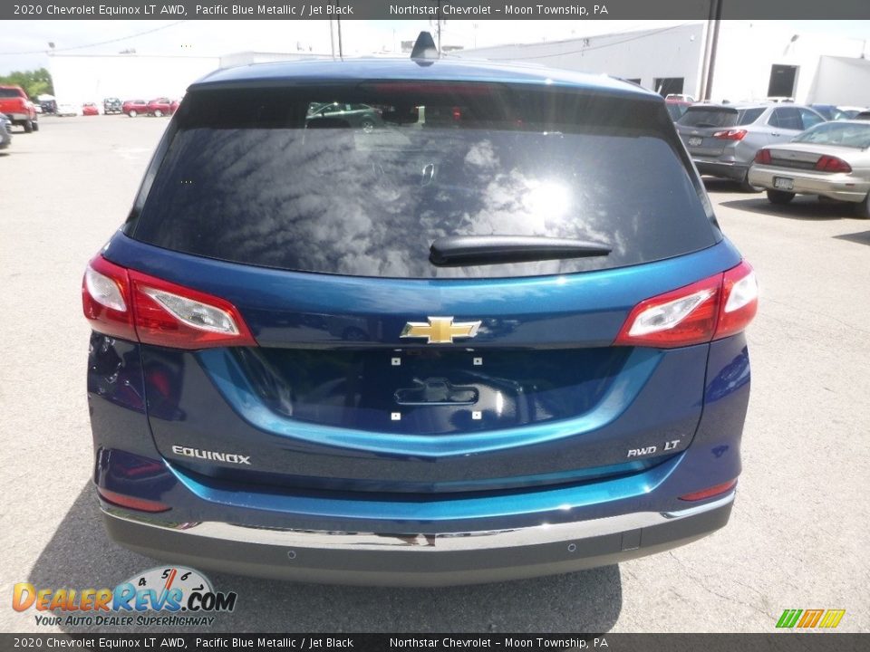 2020 Chevrolet Equinox LT AWD Pacific Blue Metallic / Jet Black Photo #4