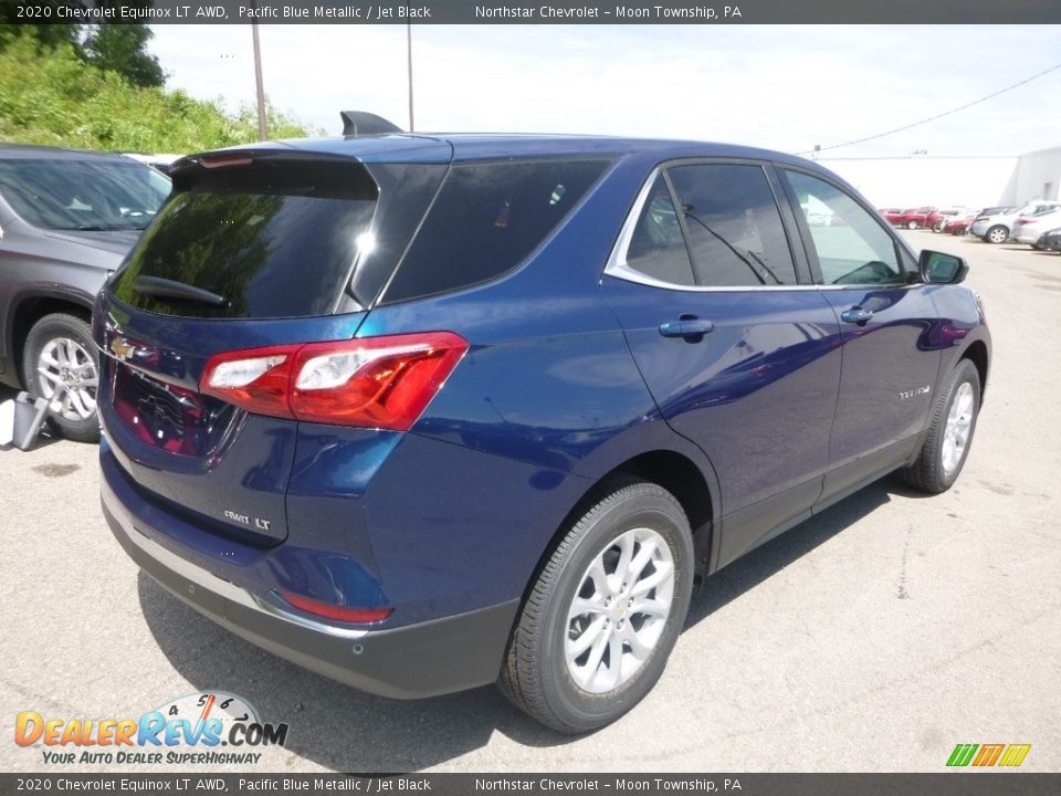 2020 Chevrolet Equinox LT AWD Pacific Blue Metallic / Jet Black Photo #5