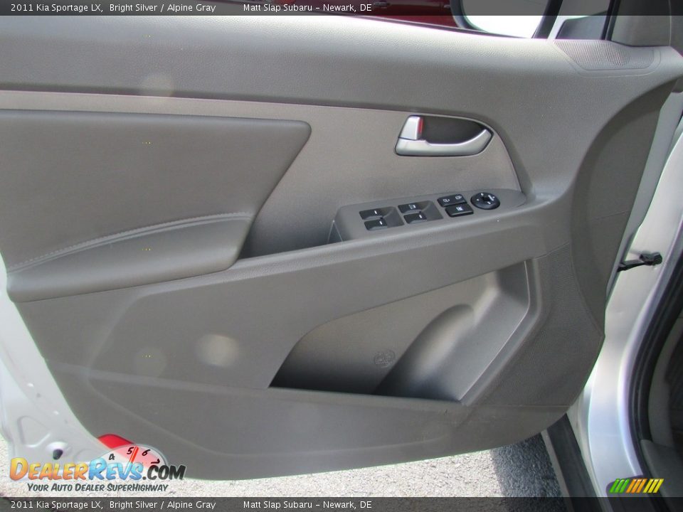 2011 Kia Sportage LX Bright Silver / Alpine Gray Photo #14