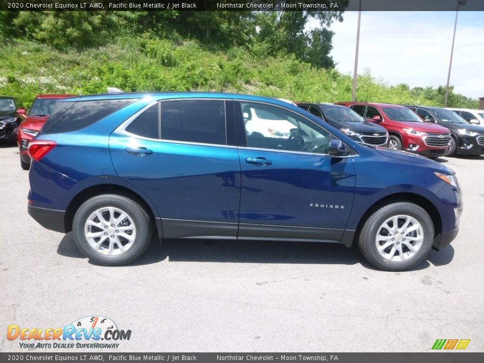 2020 Chevrolet Equinox LT AWD Pacific Blue Metallic / Jet Black Photo #6