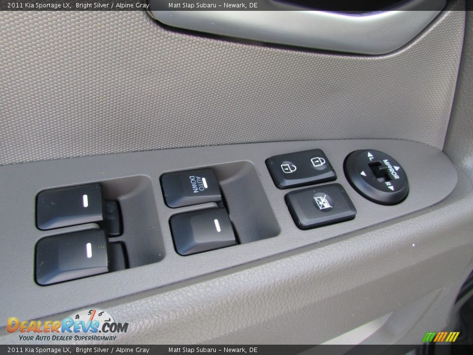 2011 Kia Sportage LX Bright Silver / Alpine Gray Photo #15