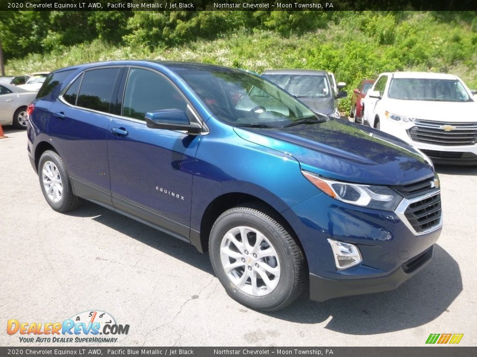 2020 Chevrolet Equinox LT AWD Pacific Blue Metallic / Jet Black Photo #7