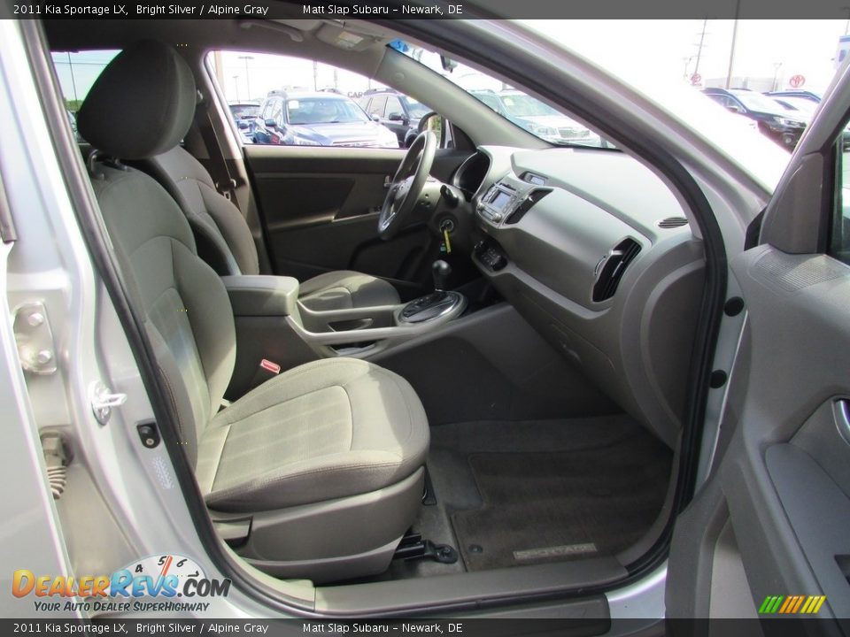 2011 Kia Sportage LX Bright Silver / Alpine Gray Photo #18