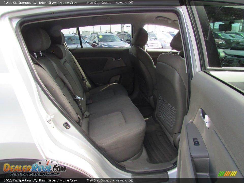 2011 Kia Sportage LX Bright Silver / Alpine Gray Photo #19