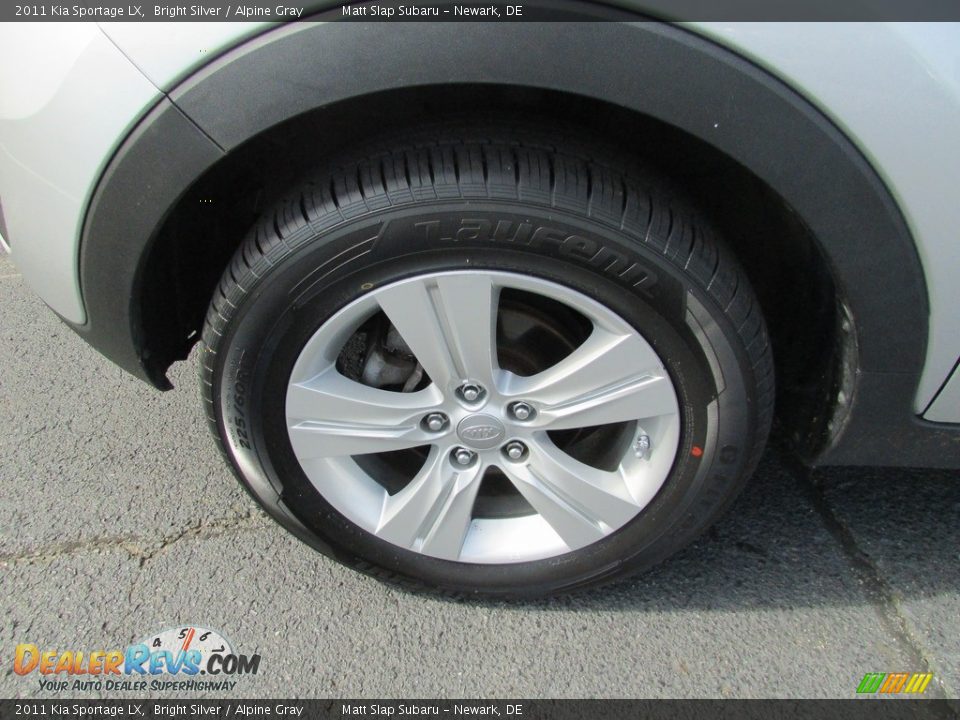 2011 Kia Sportage LX Bright Silver / Alpine Gray Photo #22