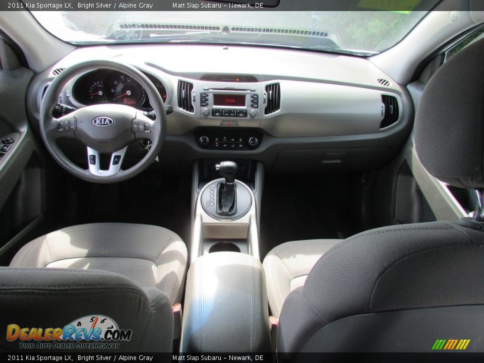 2011 Kia Sportage LX Bright Silver / Alpine Gray Photo #24