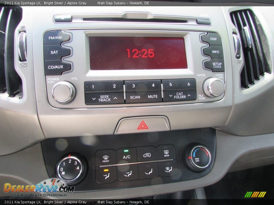 2011 Kia Sportage LX Bright Silver / Alpine Gray Photo #25