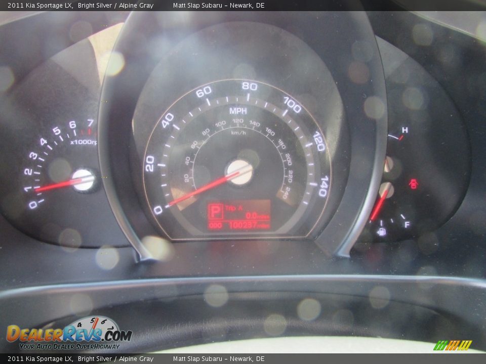 2011 Kia Sportage LX Bright Silver / Alpine Gray Photo #27