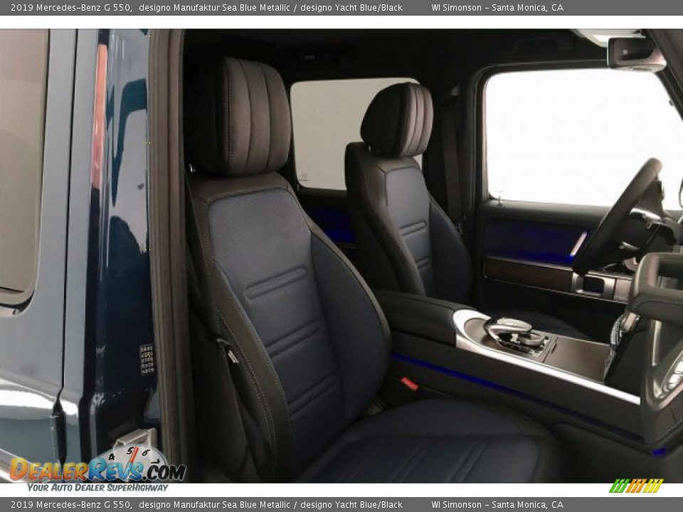 designo Yacht Blue/Black Interior - 2019 Mercedes-Benz G 550 Photo #5