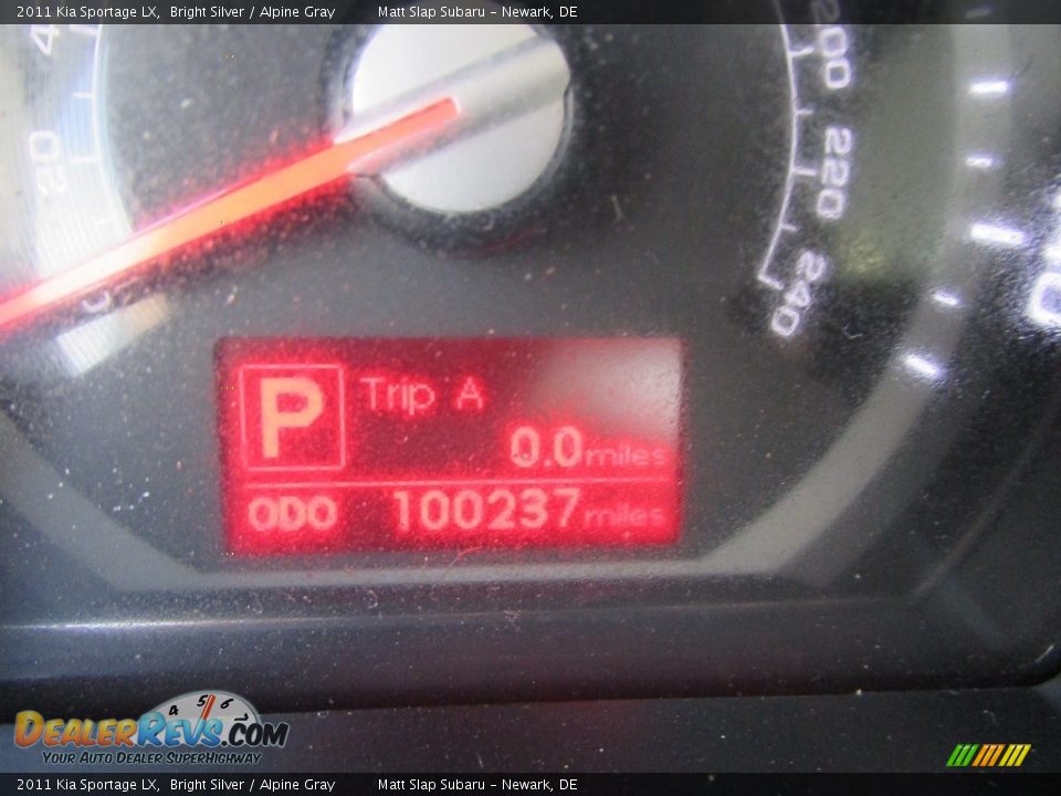 2011 Kia Sportage LX Bright Silver / Alpine Gray Photo #29