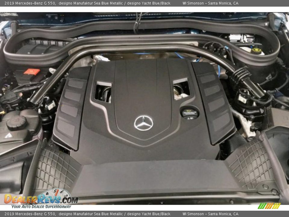 2019 Mercedes-Benz G 550 4.0 Liter biturbo DOHC 32-Valve VVT V8 Engine Photo #8