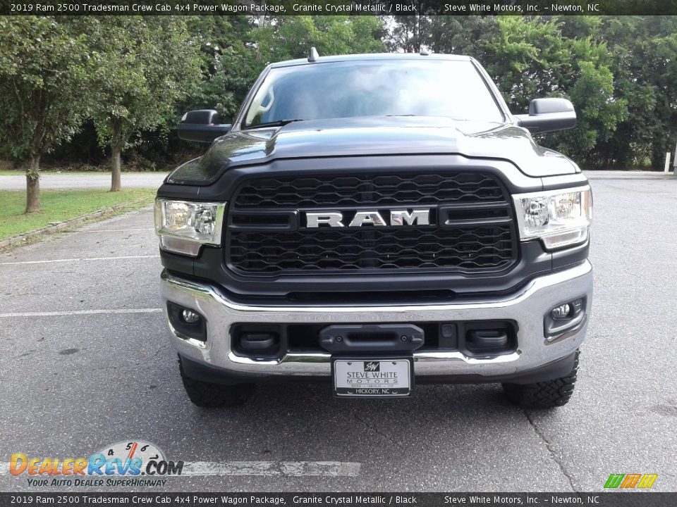 2019 Ram 2500 Tradesman Crew Cab 4x4 Power Wagon Package Granite Crystal Metallic / Black Photo #3