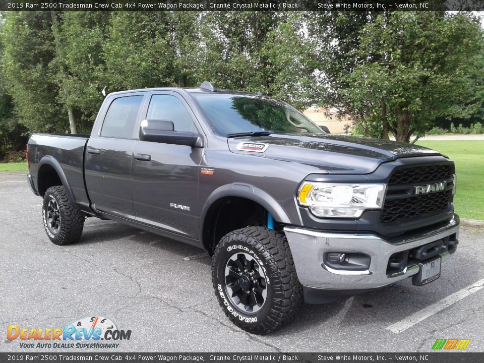 Front 3/4 View of 2019 Ram 2500 Tradesman Crew Cab 4x4 Power Wagon Package Photo #4