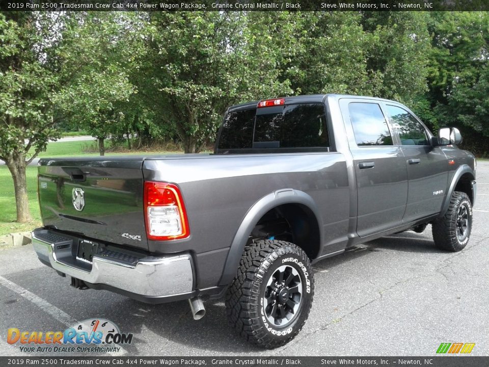 2019 Ram 2500 Tradesman Crew Cab 4x4 Power Wagon Package Granite Crystal Metallic / Black Photo #6