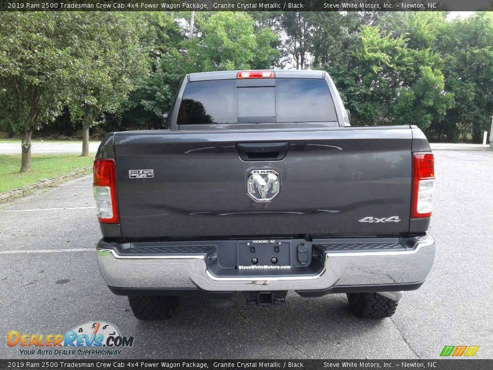2019 Ram 2500 Tradesman Crew Cab 4x4 Power Wagon Package Granite Crystal Metallic / Black Photo #7