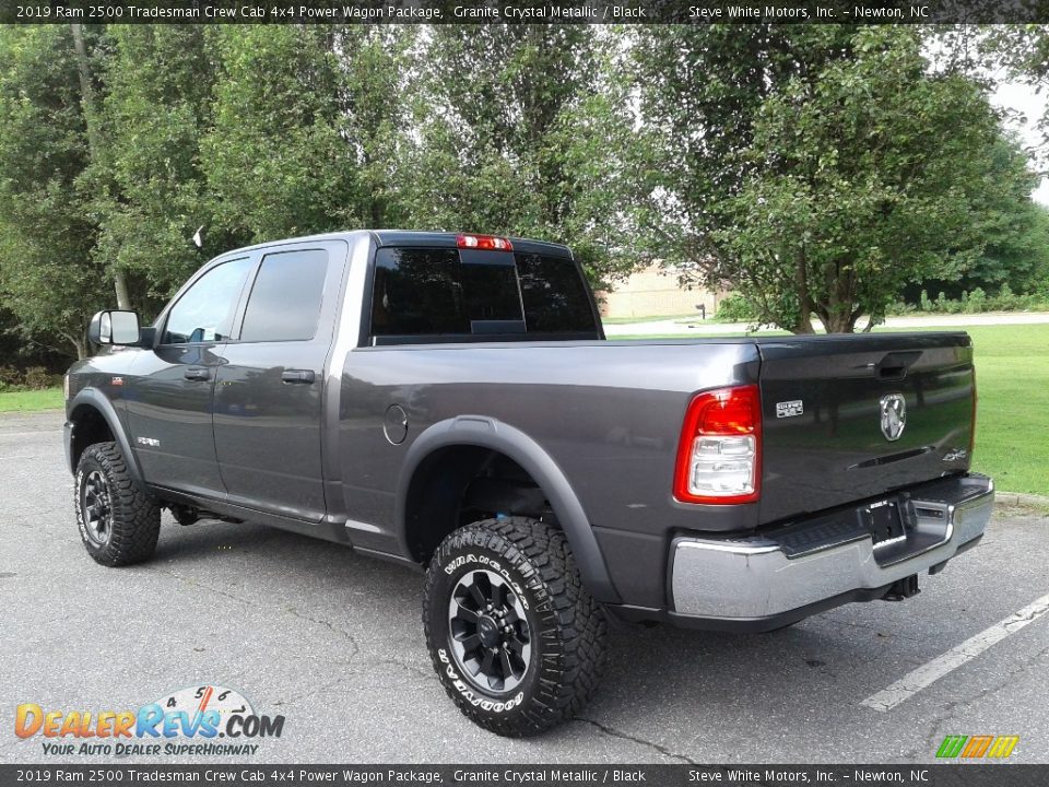 2019 Ram 2500 Tradesman Crew Cab 4x4 Power Wagon Package Granite Crystal Metallic / Black Photo #8