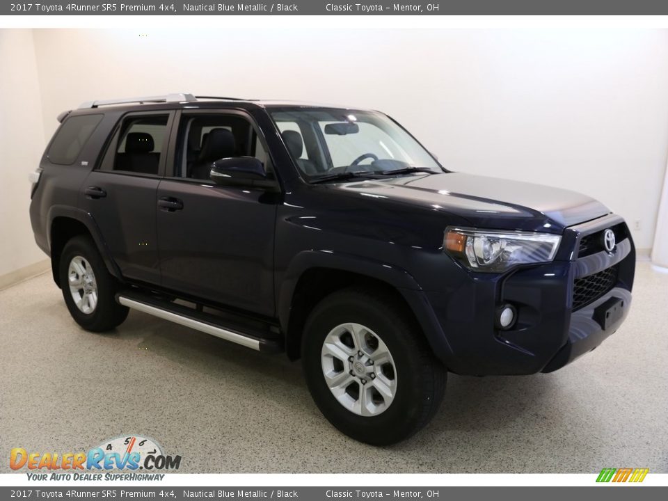 2017 Toyota 4Runner SR5 Premium 4x4 Nautical Blue Metallic / Black Photo #1