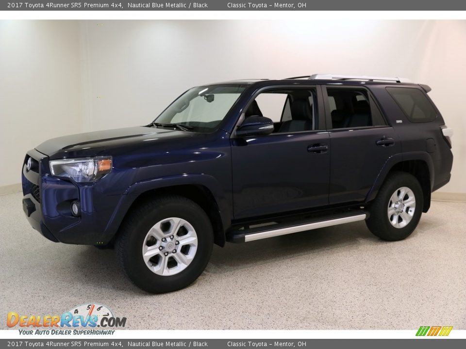 2017 Toyota 4Runner SR5 Premium 4x4 Nautical Blue Metallic / Black Photo #3