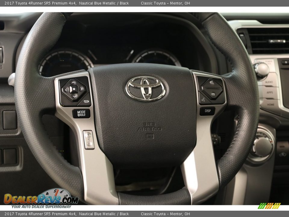 2017 Toyota 4Runner SR5 Premium 4x4 Nautical Blue Metallic / Black Photo #7