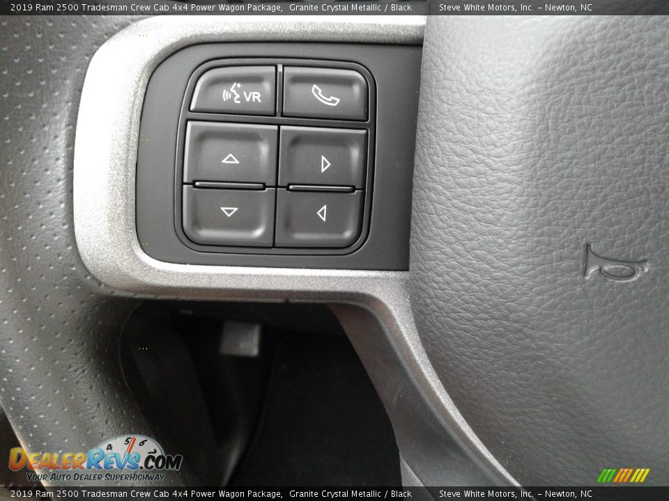 2019 Ram 2500 Tradesman Crew Cab 4x4 Power Wagon Package Steering Wheel Photo #15