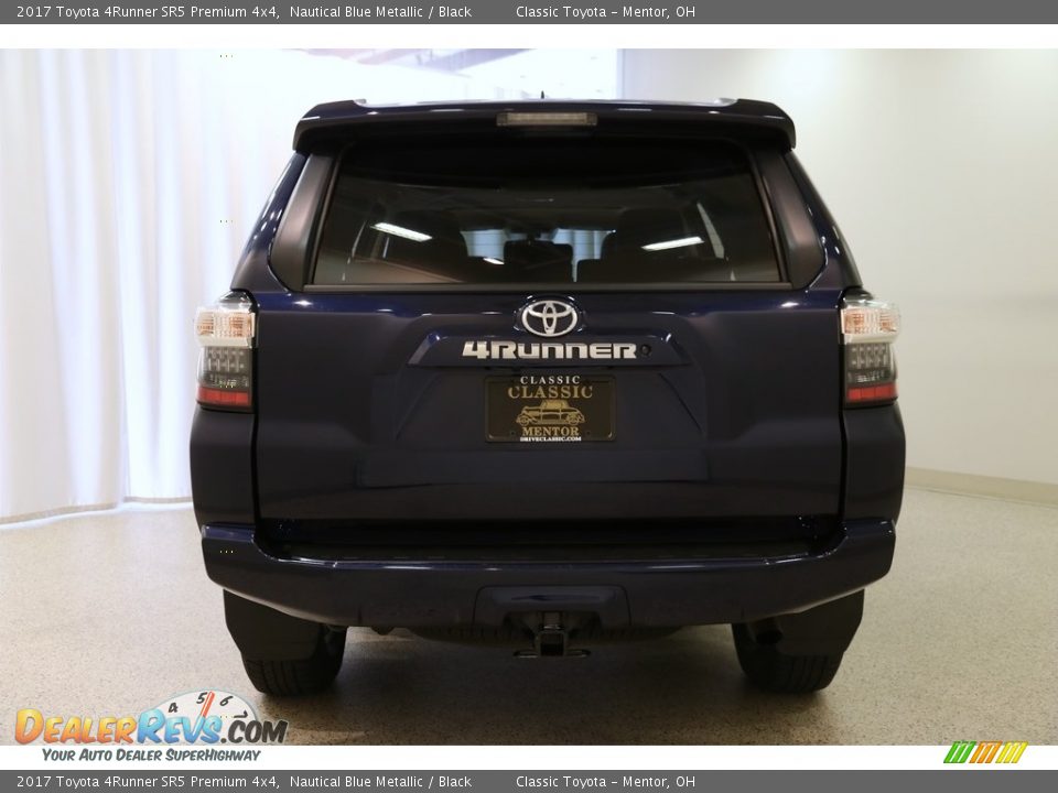 2017 Toyota 4Runner SR5 Premium 4x4 Nautical Blue Metallic / Black Photo #19