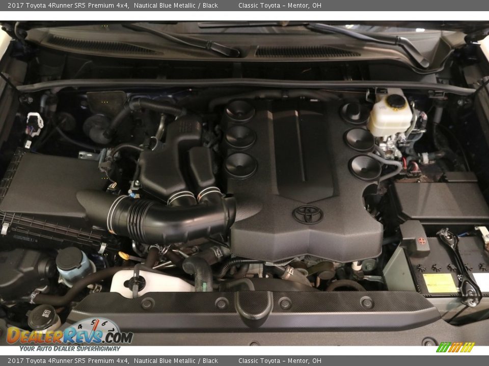 2017 Toyota 4Runner SR5 Premium 4x4 Nautical Blue Metallic / Black Photo #20