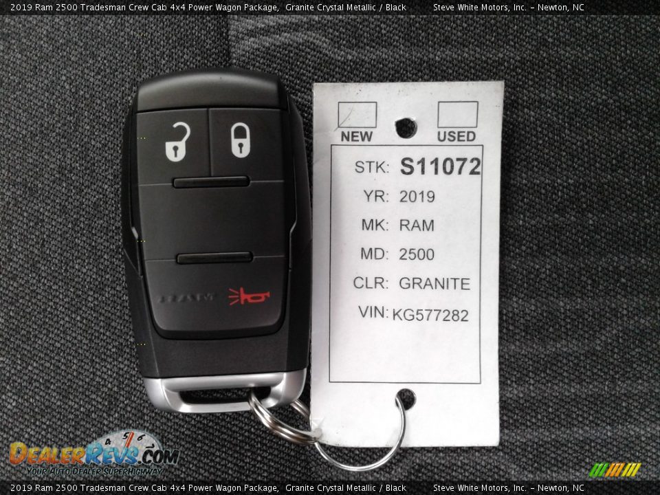 Keys of 2019 Ram 2500 Tradesman Crew Cab 4x4 Power Wagon Package Photo #30