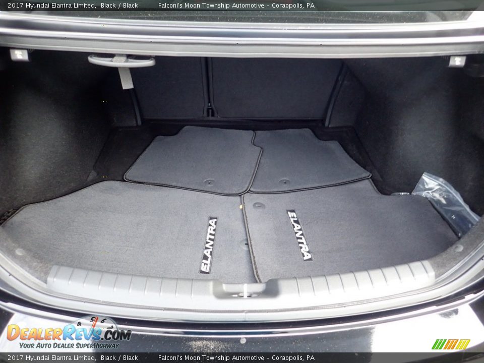 2017 Hyundai Elantra Limited Black / Black Photo #4