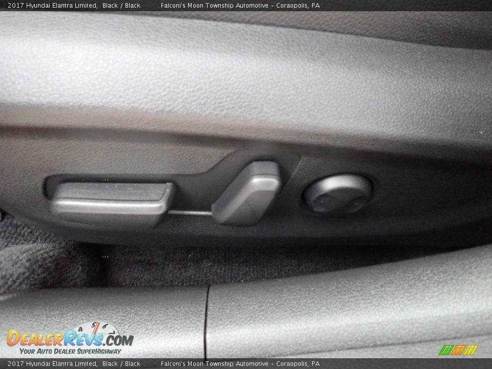 2017 Hyundai Elantra Limited Black / Black Photo #19