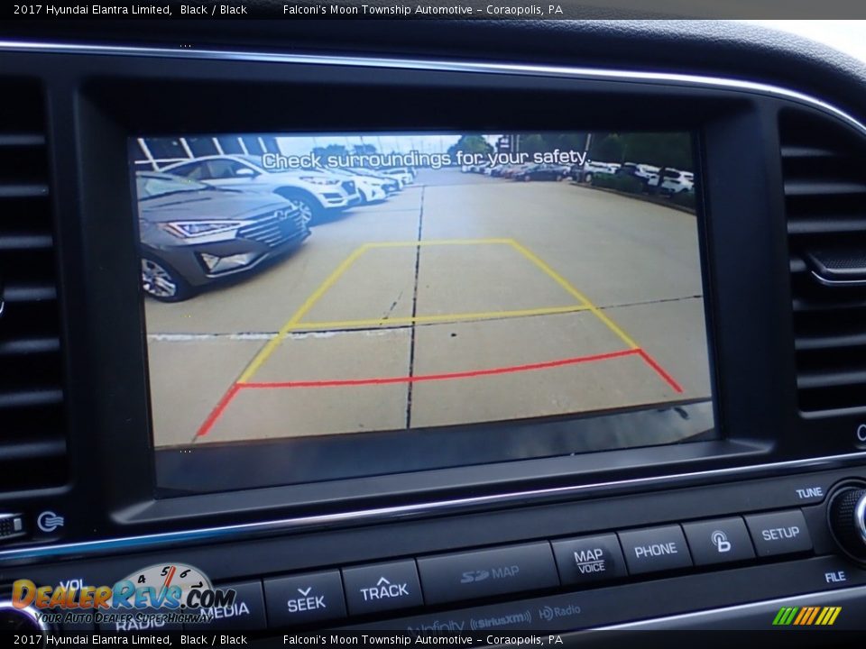 2017 Hyundai Elantra Limited Black / Black Photo #25