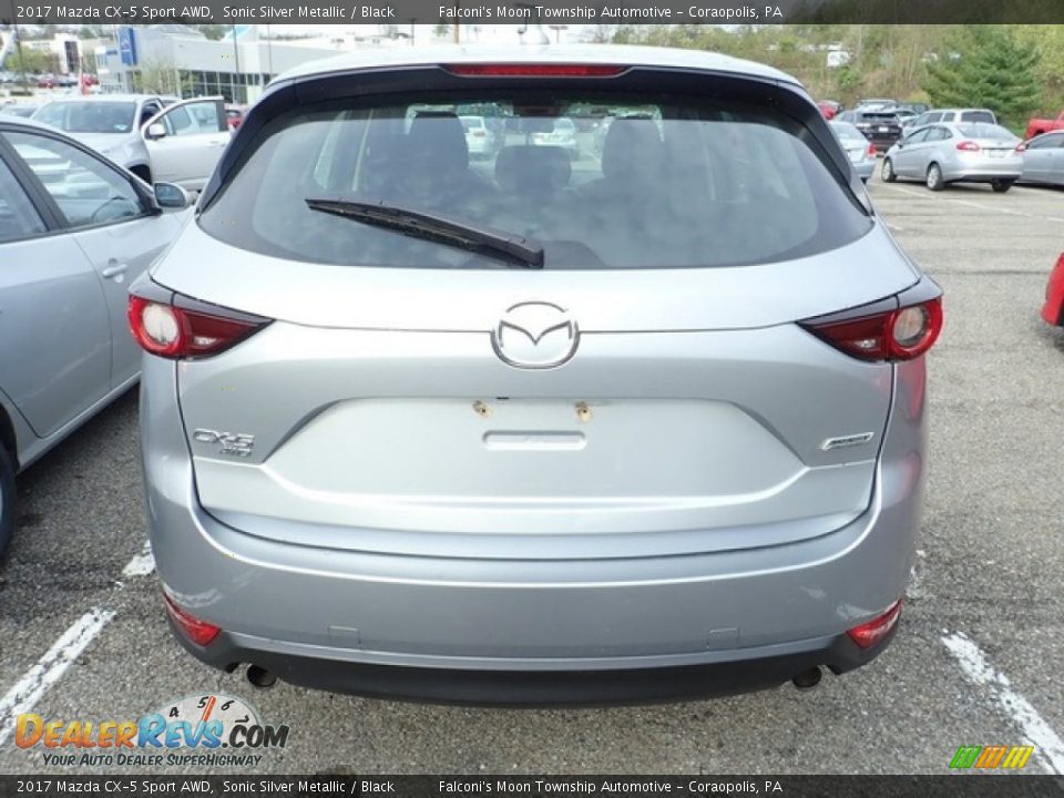 2017 Mazda CX-5 Sport AWD Sonic Silver Metallic / Black Photo #3