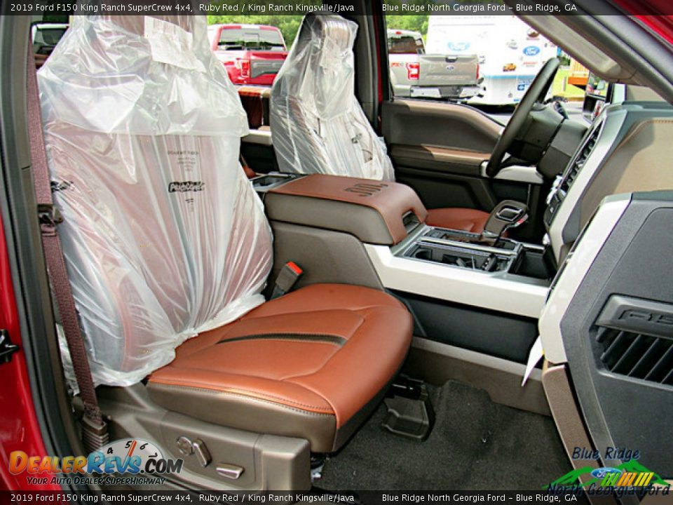 2019 Ford F150 King Ranch SuperCrew 4x4 Ruby Red / King Ranch Kingsville/Java Photo #11
