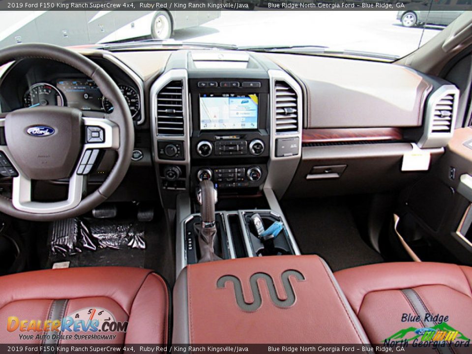 2019 Ford F150 King Ranch SuperCrew 4x4 Ruby Red / King Ranch Kingsville/Java Photo #15