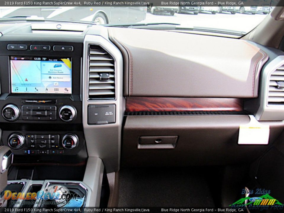 2019 Ford F150 King Ranch SuperCrew 4x4 Ruby Red / King Ranch Kingsville/Java Photo #16