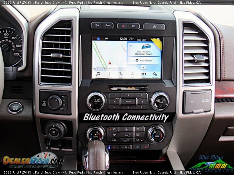 2019 Ford F150 King Ranch SuperCrew 4x4 Ruby Red / King Ranch Kingsville/Java Photo #18