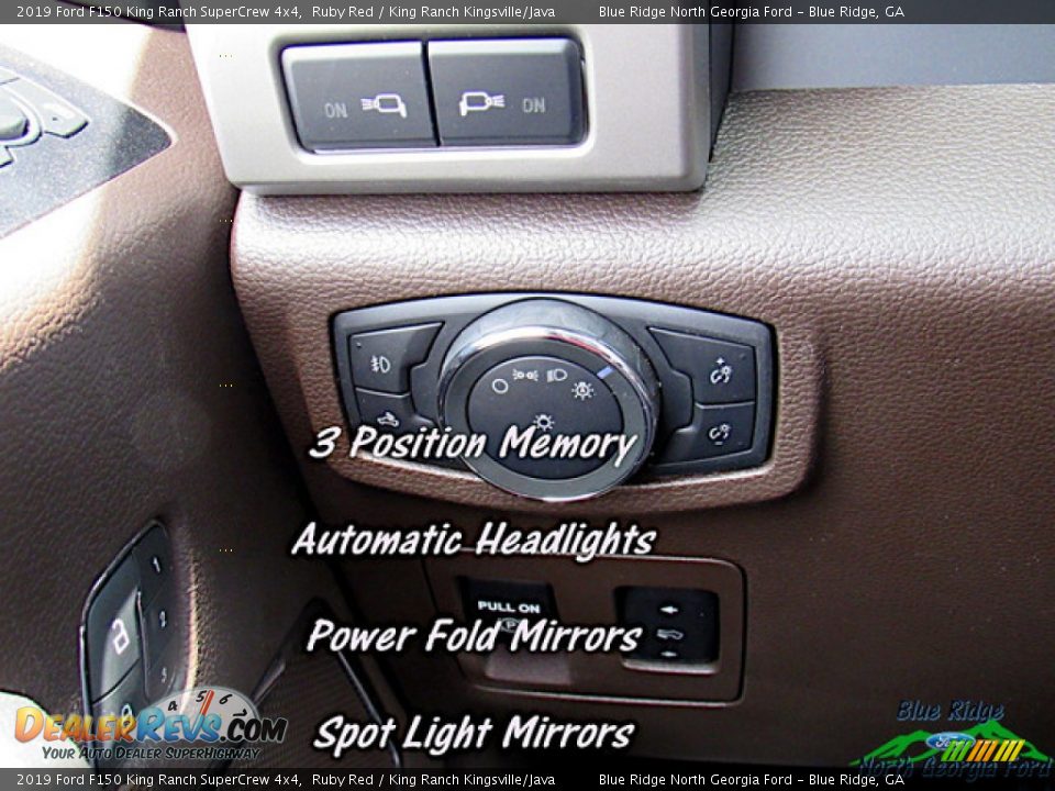 2019 Ford F150 King Ranch SuperCrew 4x4 Ruby Red / King Ranch Kingsville/Java Photo #24