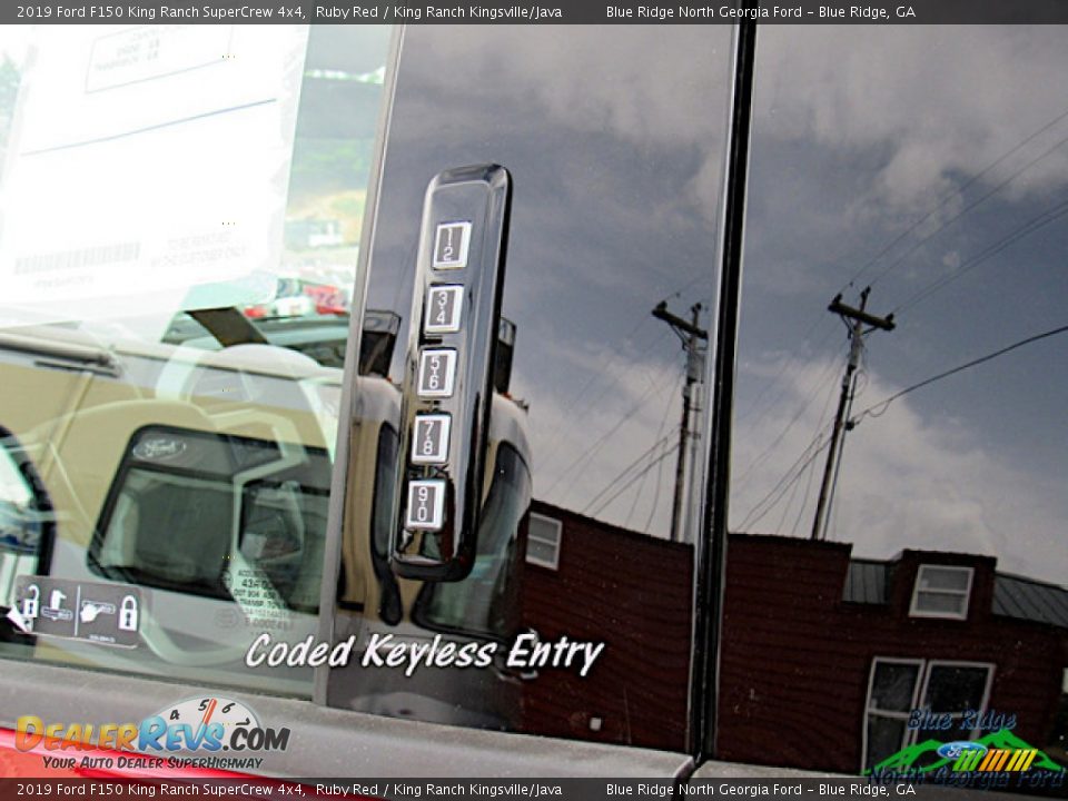 2019 Ford F150 King Ranch SuperCrew 4x4 Ruby Red / King Ranch Kingsville/Java Photo #27
