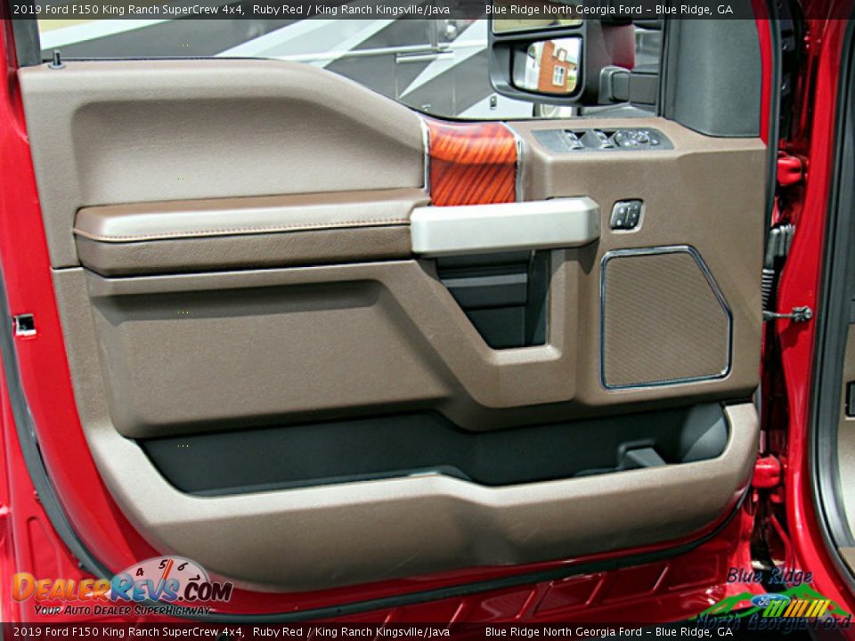 2019 Ford F150 King Ranch SuperCrew 4x4 Ruby Red / King Ranch Kingsville/Java Photo #31