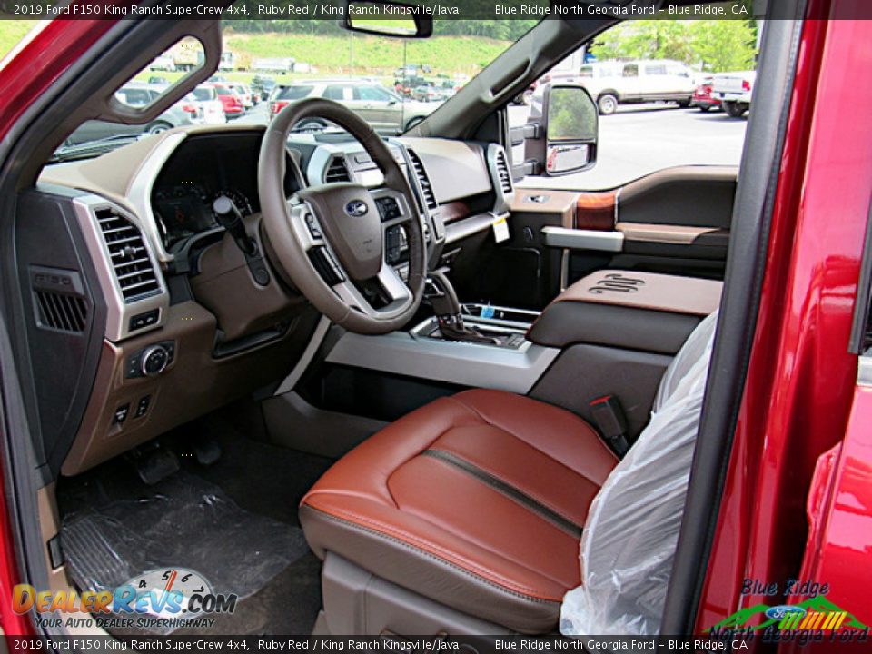 2019 Ford F150 King Ranch SuperCrew 4x4 Ruby Red / King Ranch Kingsville/Java Photo #32