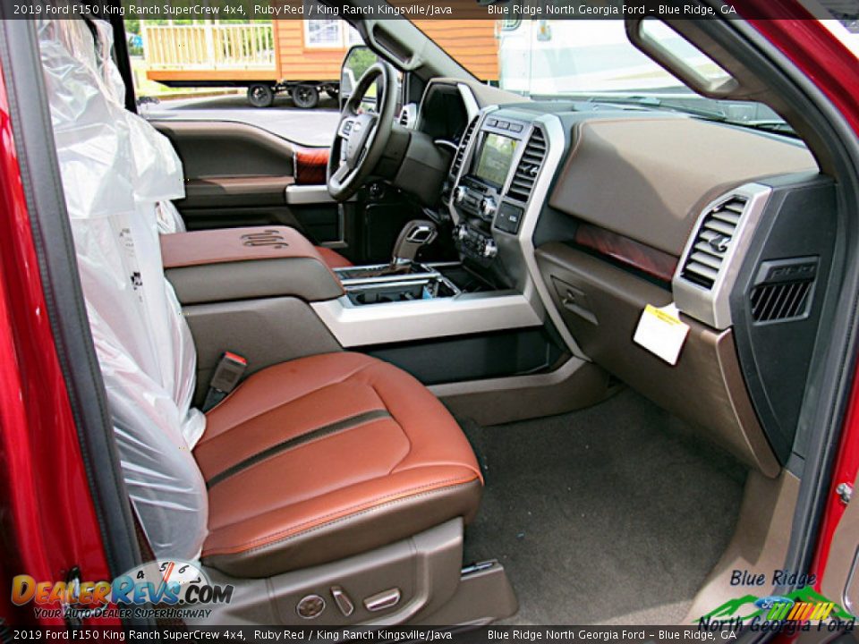 2019 Ford F150 King Ranch SuperCrew 4x4 Ruby Red / King Ranch Kingsville/Java Photo #33