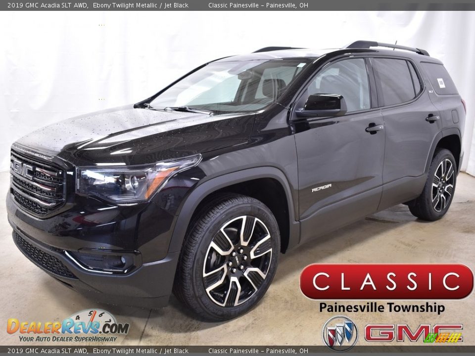 2019 GMC Acadia SLT AWD Ebony Twilight Metallic / Jet Black Photo #1